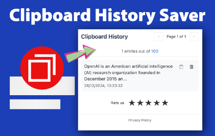Clipboard History Saver